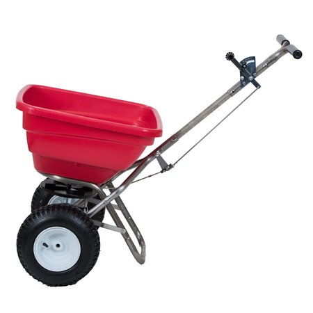 Earthway 80 LB Stainless Steel Commercial Broadcast Spreader F80S